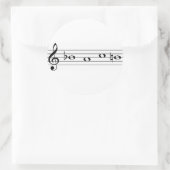 Bach Ronde Sticker (Tas)