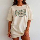 BACH Skyline Blue Retro Floral T-shirt
