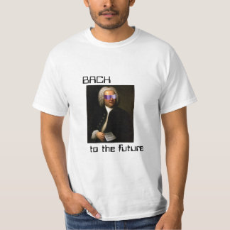 Bach to the future t-shirt