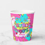 Bach tot de jaren '90 papieren bekers (Voorkant)