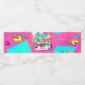 Bach tot de jaren '90 waterfles etiket (Enkel label)