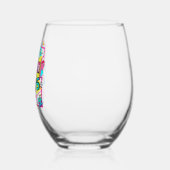 Bach tot de jaren '90 wijnglas zonder voet (Links)