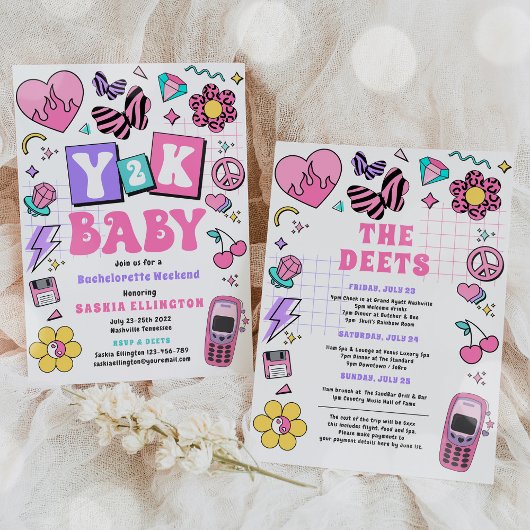 Bach tot de Y2K Bachelorette Weekend route van de  Kaart