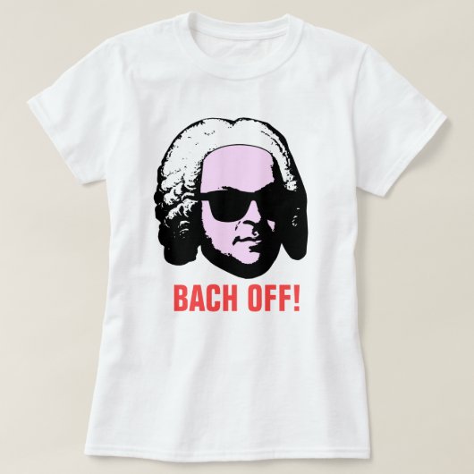 Bach uit t-shirt (Design voorkant)