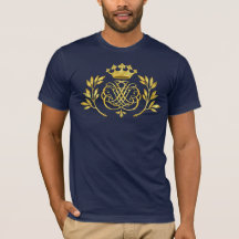 Bach zegel / Wapen / Monogram in Goud