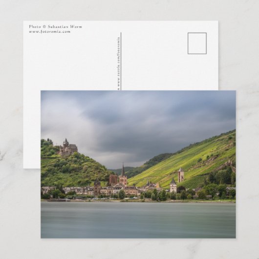 Bacharach am Rhein - Duitsland Briefkaart (Voorkant / Achterkant)