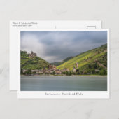 Bacharach am Rhein - Duitsland Briefkaart (Voorkant / Achterkant)