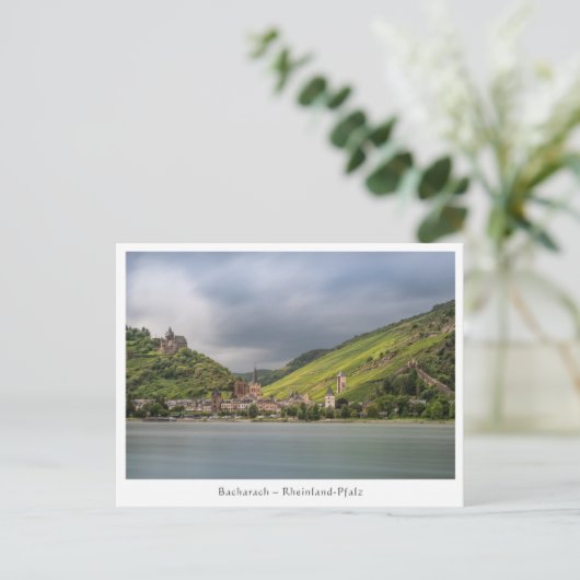 Bacharach am Rhein - Duitsland Briefkaart (Staand voorkant)