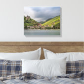 Bacharach am Rhein - Duitsland Canvas Afdruk (Insitu (Slaapkamer))
