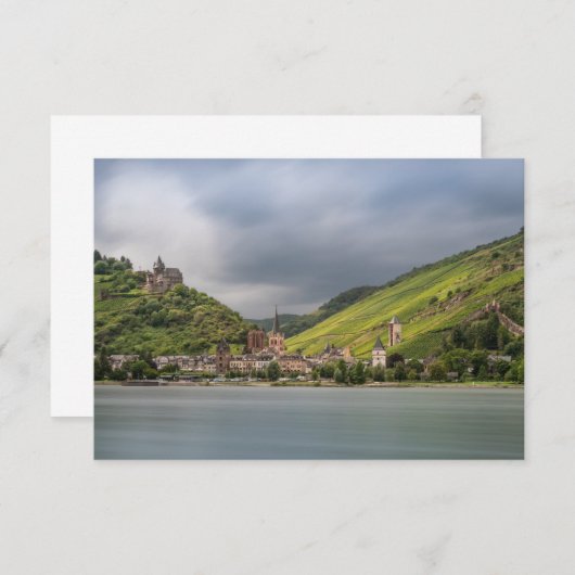 Bacharach am Rhein - Duitsland Card (Voorkant / Achterkant)