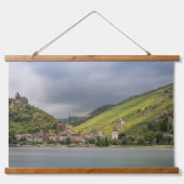 Bacharach am Rhein - Duitsland Hangend Wandkleed (Voorkant)