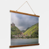 Bacharach am Rhein - Duitsland Hangend Wandkleed (Gebogen)