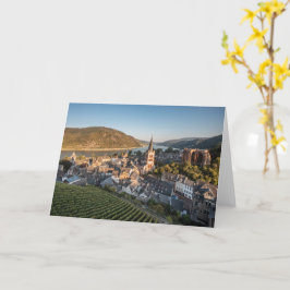 Bacharach am Rhein Duitsland Kaart