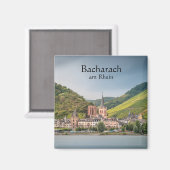 Bacharach am Rhein - Duitsland Magneet (Voorkant / Achterkant)