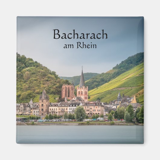 Bacharach am Rhein - Duitsland Magneet (Voorkant)