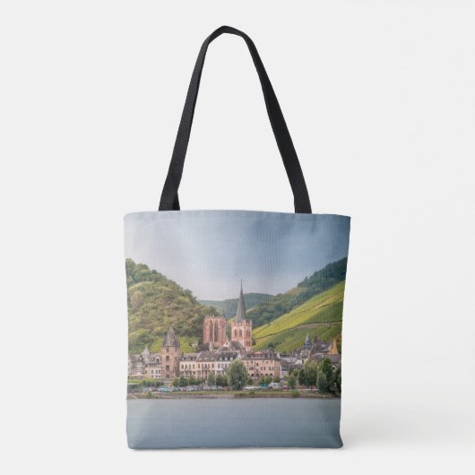 Bacharach am Rhein - Duitsland Tote Bag (Achterkant)