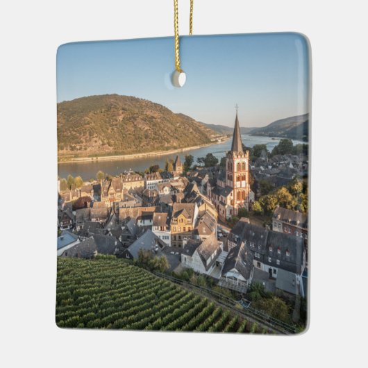 Bacharach Duitsland Keramisch Ornament (Links)