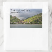 Bacharach Duitsland Rechthoekige Sticker (Tas)
