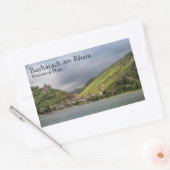 Bacharach Duitsland Rechthoekige Sticker (Envelop)