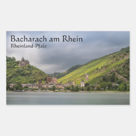 Bacharach Duitsland Rechthoekige Sticker