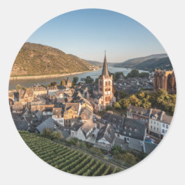 Bacharach Duitsland Ronde Sticker