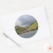 Bacharach Duitsland Ronde Sticker (Envelop)