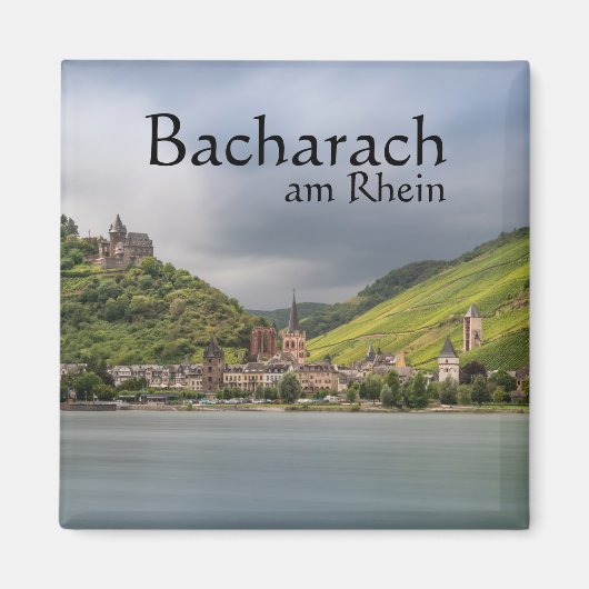 Bacharach Duitsland Souvenir Magneet (Voorkant)