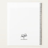 Bacharach Duitsland Vintage Reis Kunst Planner (Achterkant)
