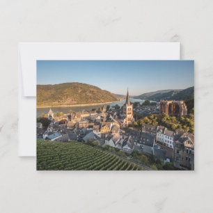 Bacharach Germany Card