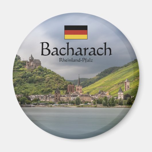 Bacharach Souvenir Magneet (Voorkant)