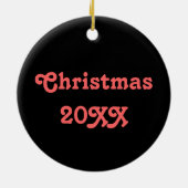 Bachata Conmigo Latin Salsa dansen op maat Keramisch Ornament (Achterkant)