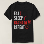 Bachata Dance Eat Sleep Bachata Herhaal Pullover H (Design voorkant)