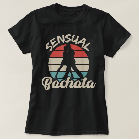 Bachata Dance Sensual Dance Bachata Music T-shirt (Design voorkant)