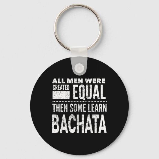 Bachata Dancing Latin Lover Dansers Fun Mannen Dan Sleutelhanger (Voorkant)