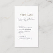 Bachata danser of Studio Visitekaartje (Achterkant)