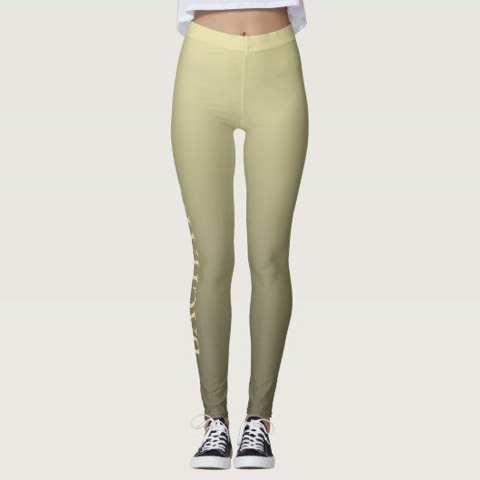 Bachata dansoutfit voor vrouwen leggings (Voorkant)