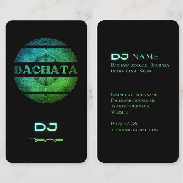 Bachata DJ Visitekaartje