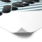 Bachata fan poster (Hoek)