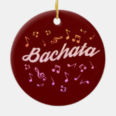 Bachata Keramisch Ornament (Achterkant)