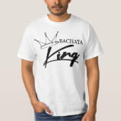 Bachata king, baile latino t-shirt (Voorkant)