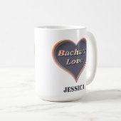 Bachata liefde hart koffiemok (Voorkant rechts)