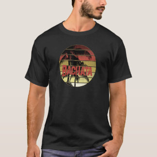 Bachata Palm Zonsondergang Ontwerp Voor Een Danser T-shirt