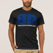 Bachata Power 2011 OG Logo - Navy Blue T-shirt (Voorkant)