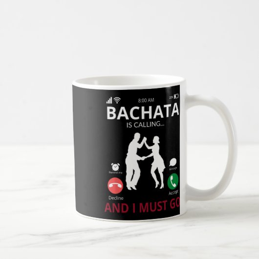 Bachata roept - Dans uit de Dominicaanse Republiek Koffiemok (Rechts)