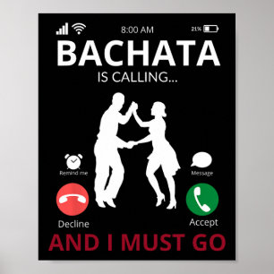 Bachata roept - Dans uit de Dominicaanse Republiek Poster