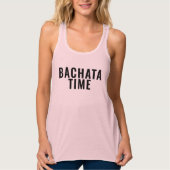 Bachata-tijd Tanktop (Voorkant)