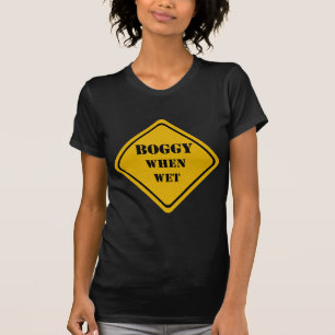 bachel bij nat t-shirt