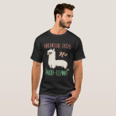 Bachelor 2020 Geen Probleem Lama T-shirt (Voorkant volledig)