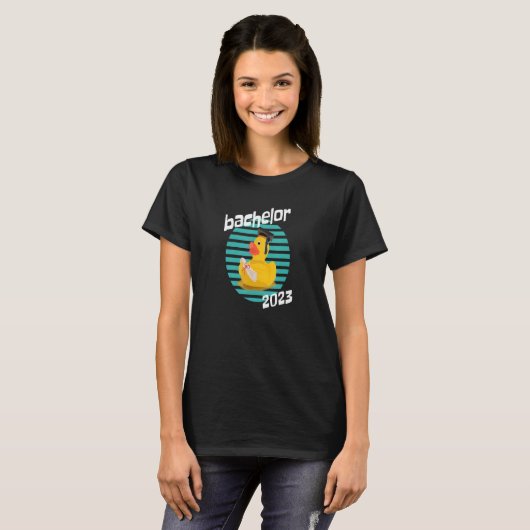 Bachelor 2023 Squeaky Duck T-shirt (Voorkant volledig)