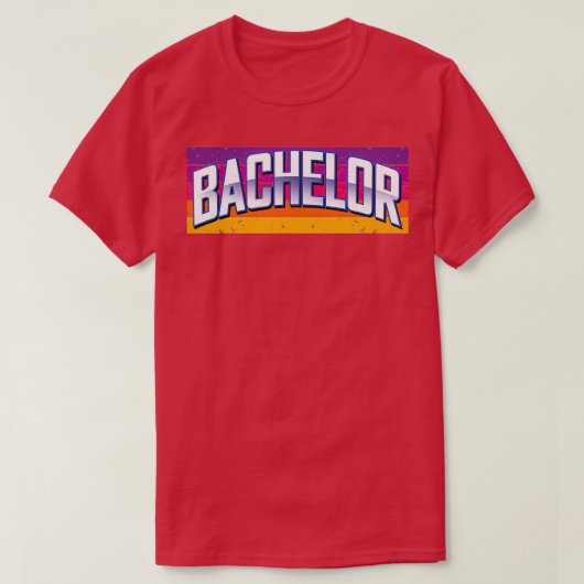 Bachelor 35 t-shirt (Design voorkant)